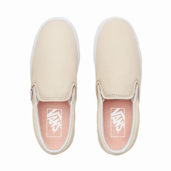 Damske Slip On Tenisky Vans Lurex Gore Classic Sand Dollar VA23OACSQ